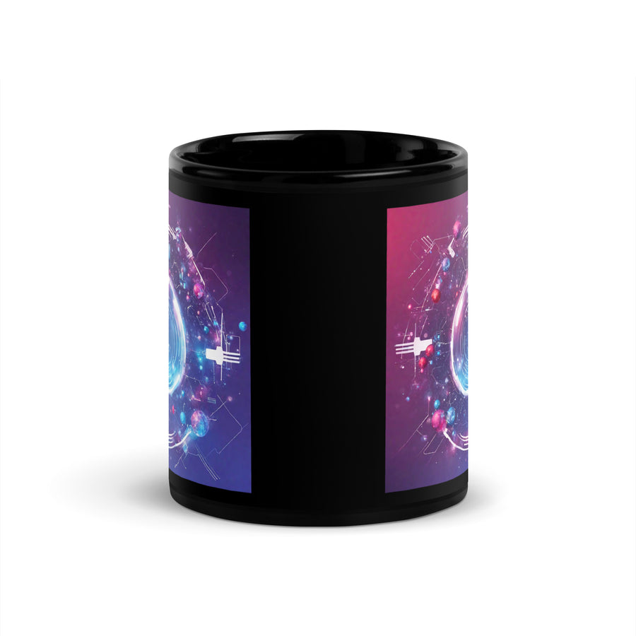 Black Glossy Mug - WhatUWant2Buy