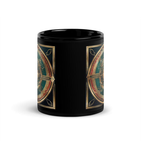 Black Glossy Mug - WhatUWant2Buy