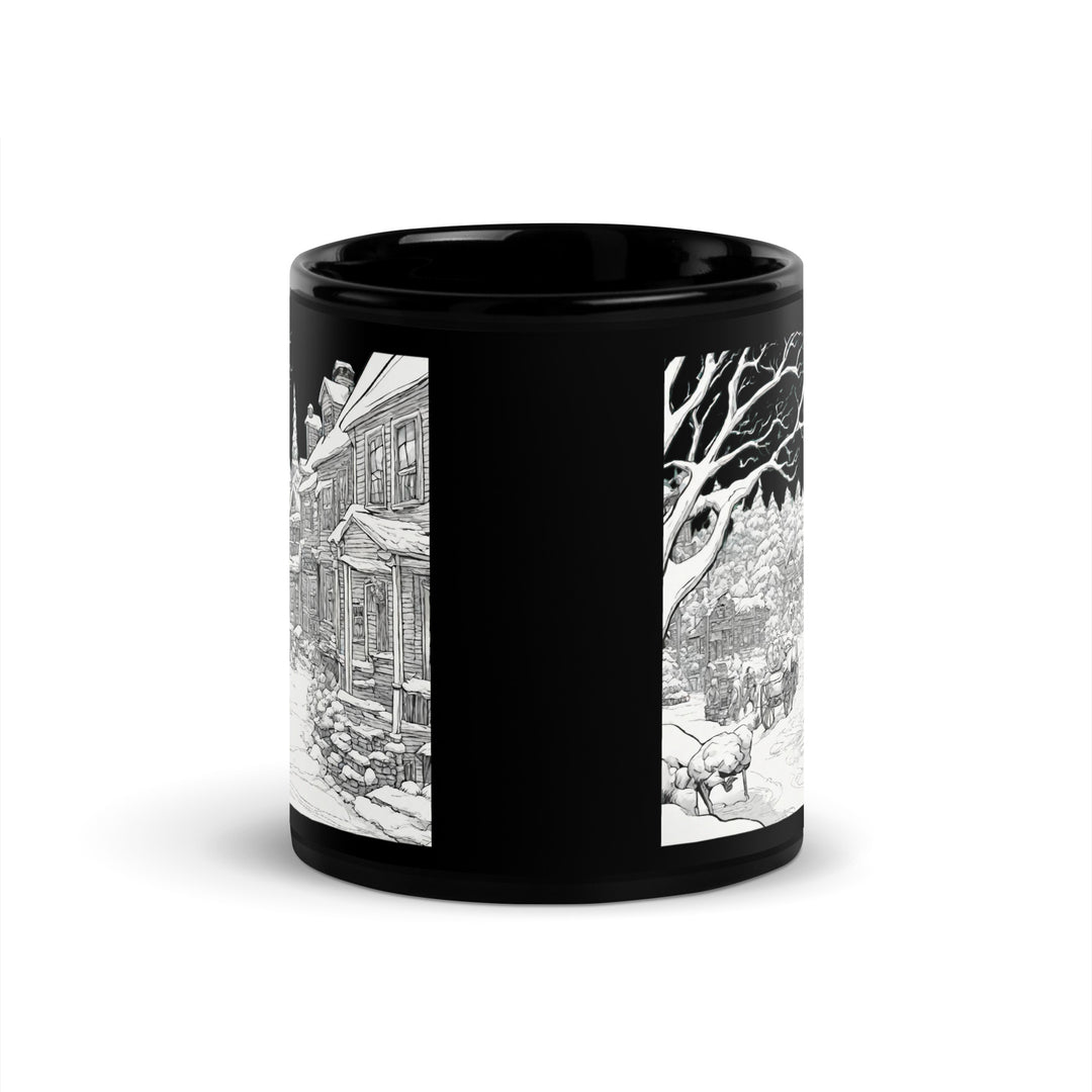Black Glossy Mug - WhatUWant2Buy