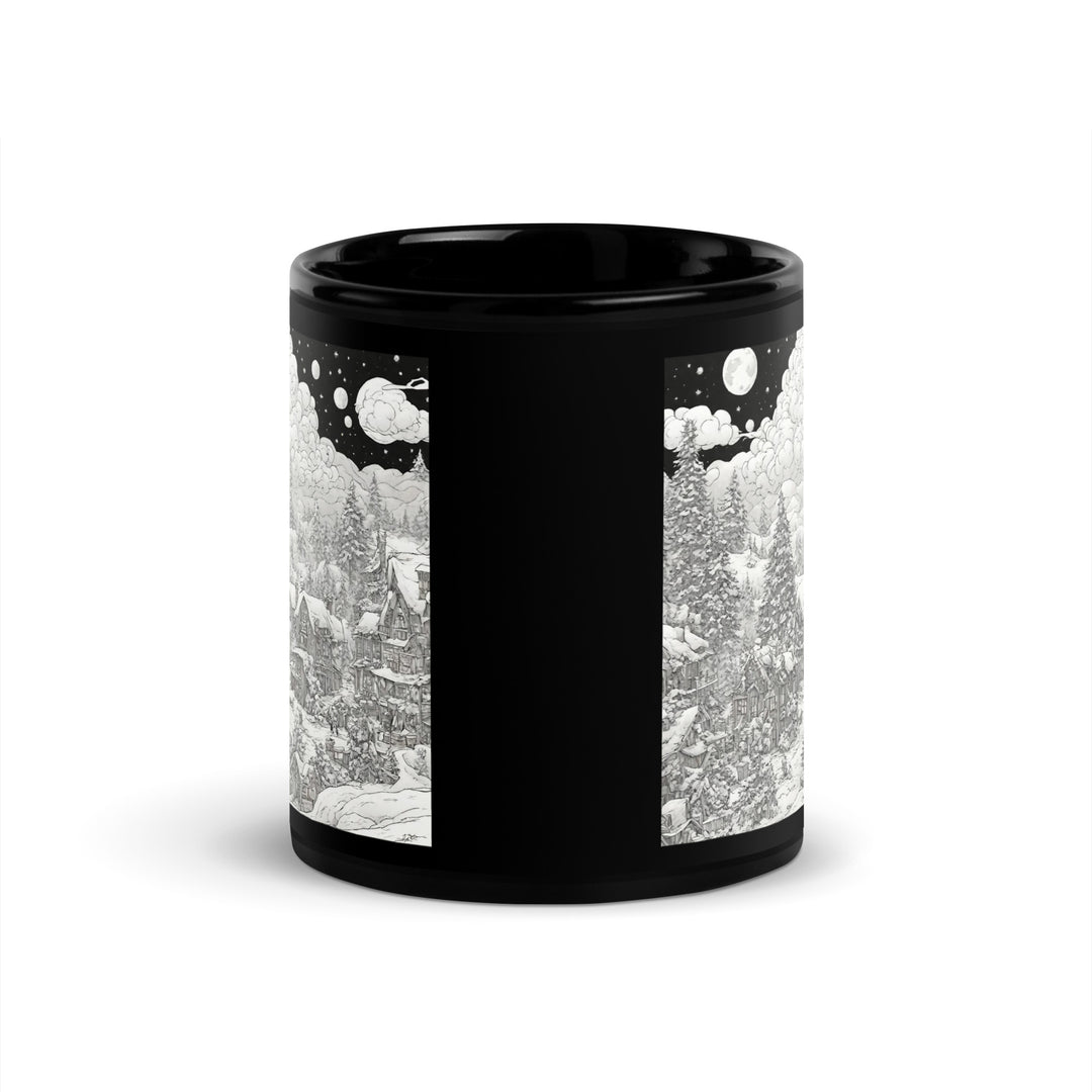 Black Glossy Mug - WhatUWant2Buy