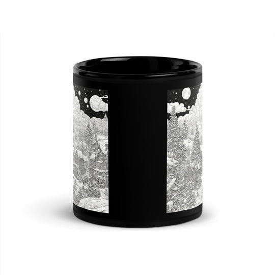 Black Glossy Mug - WhatUWant2Buy