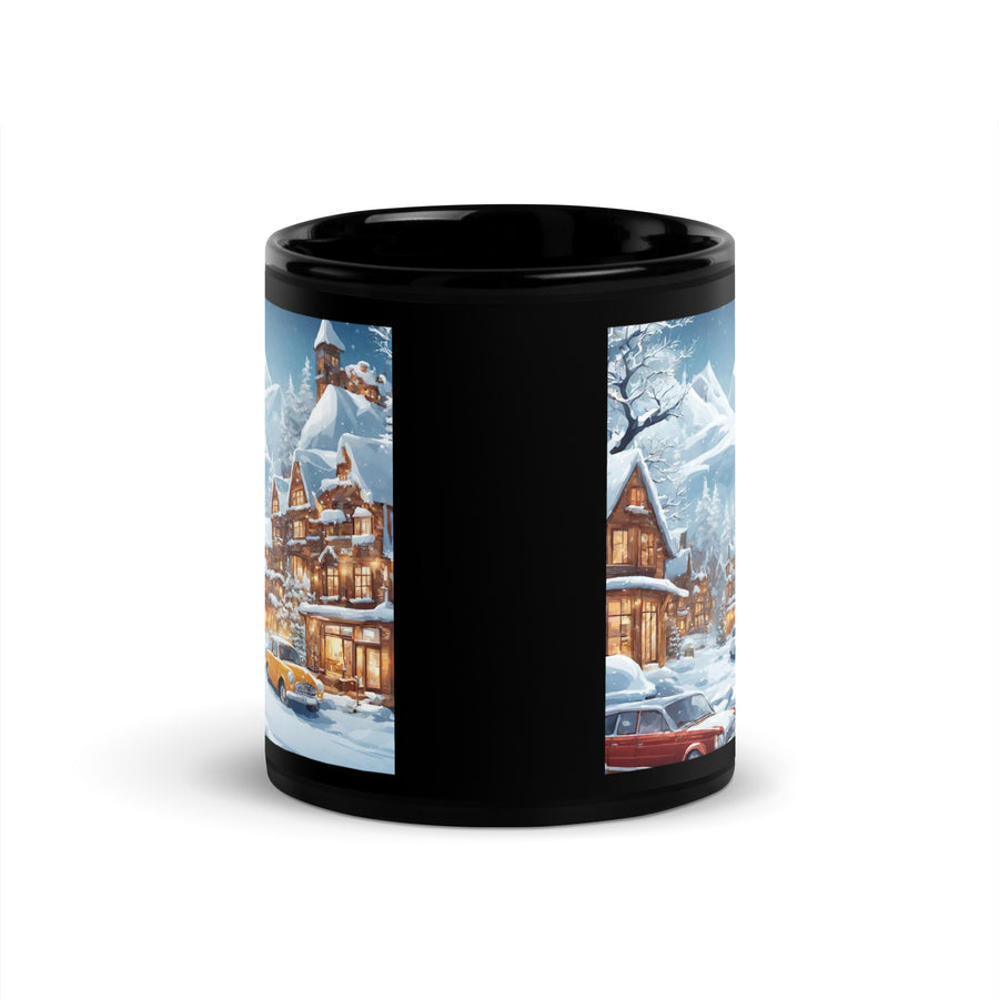 Black Glossy Mug - WhatUWant2Buy