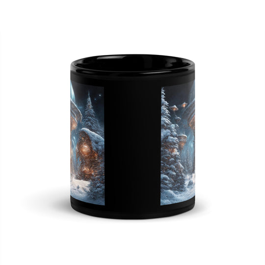 Black Glossy Mug - WhatUWant2Buy