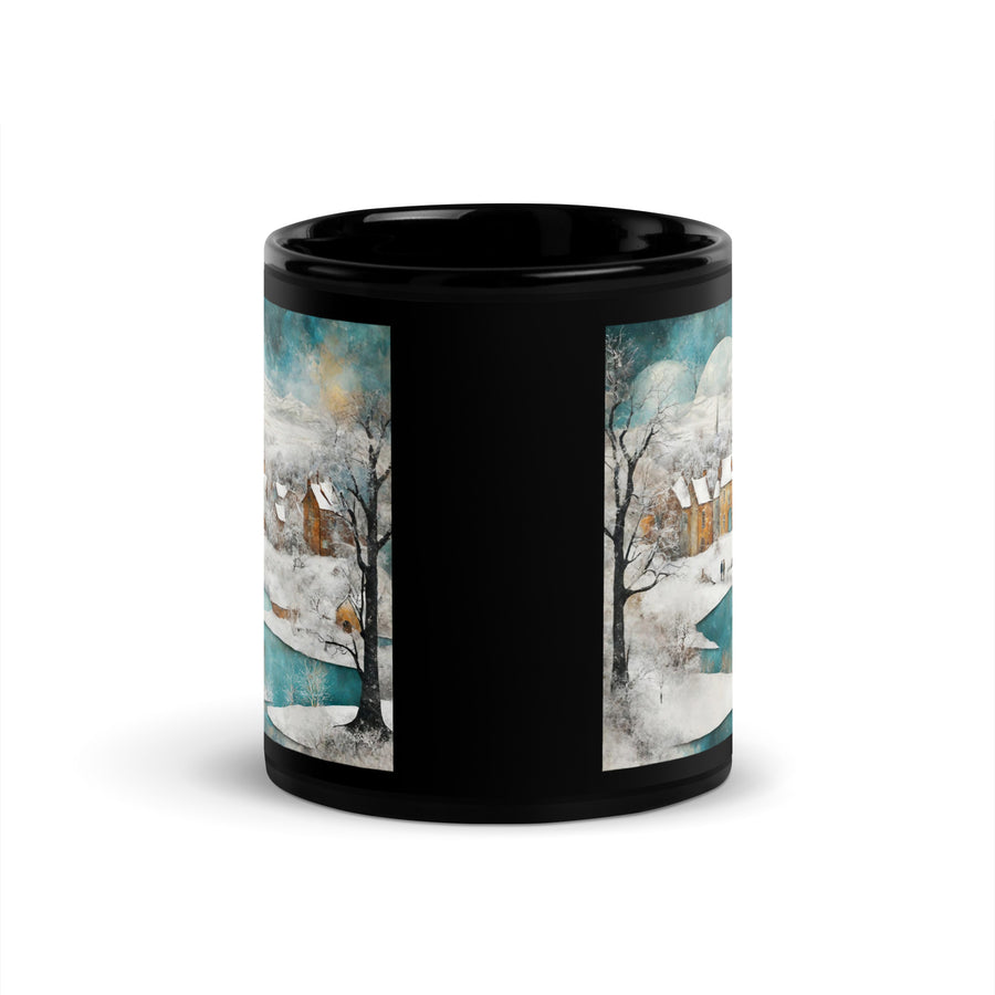 Black Glossy Mug - WhatUWant2Buy
