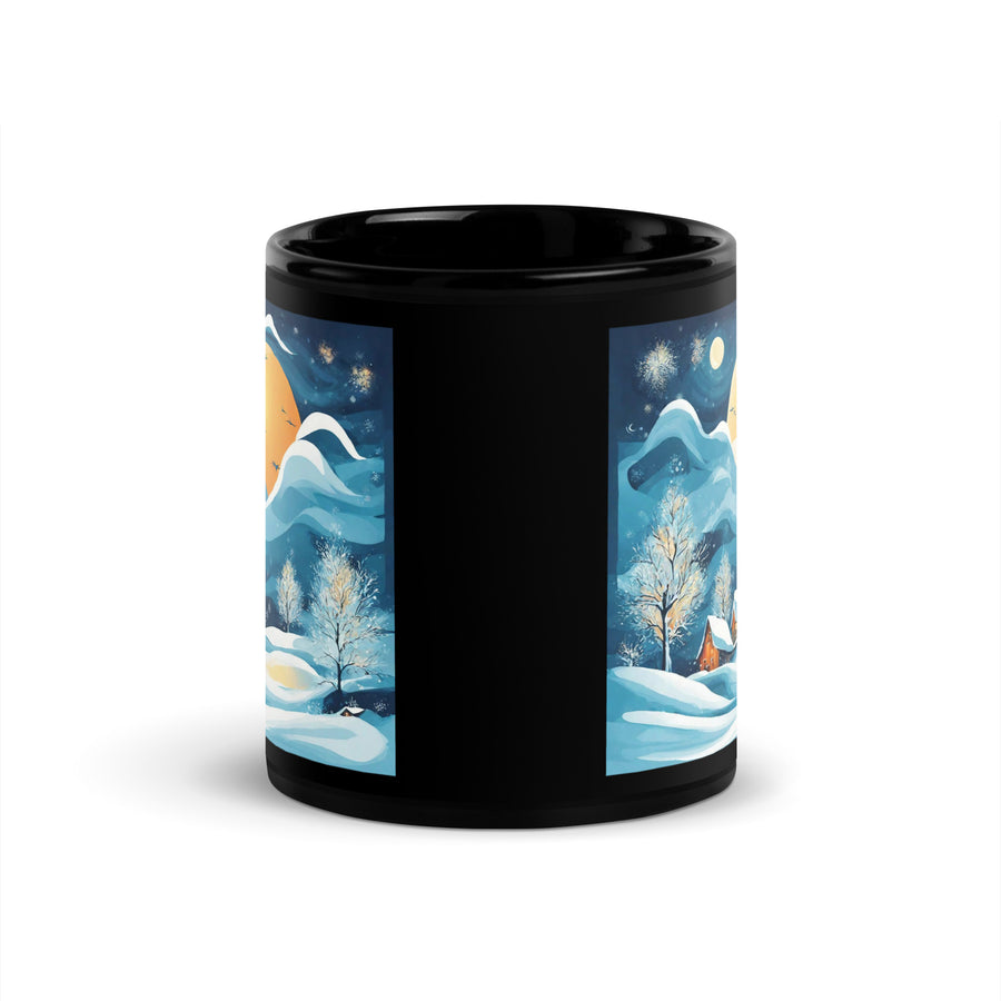 Black Glossy Mug - WhatUWant2Buy