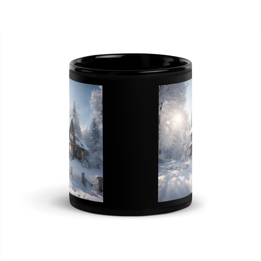 Black Glossy Mug - WhatUWant2Buy