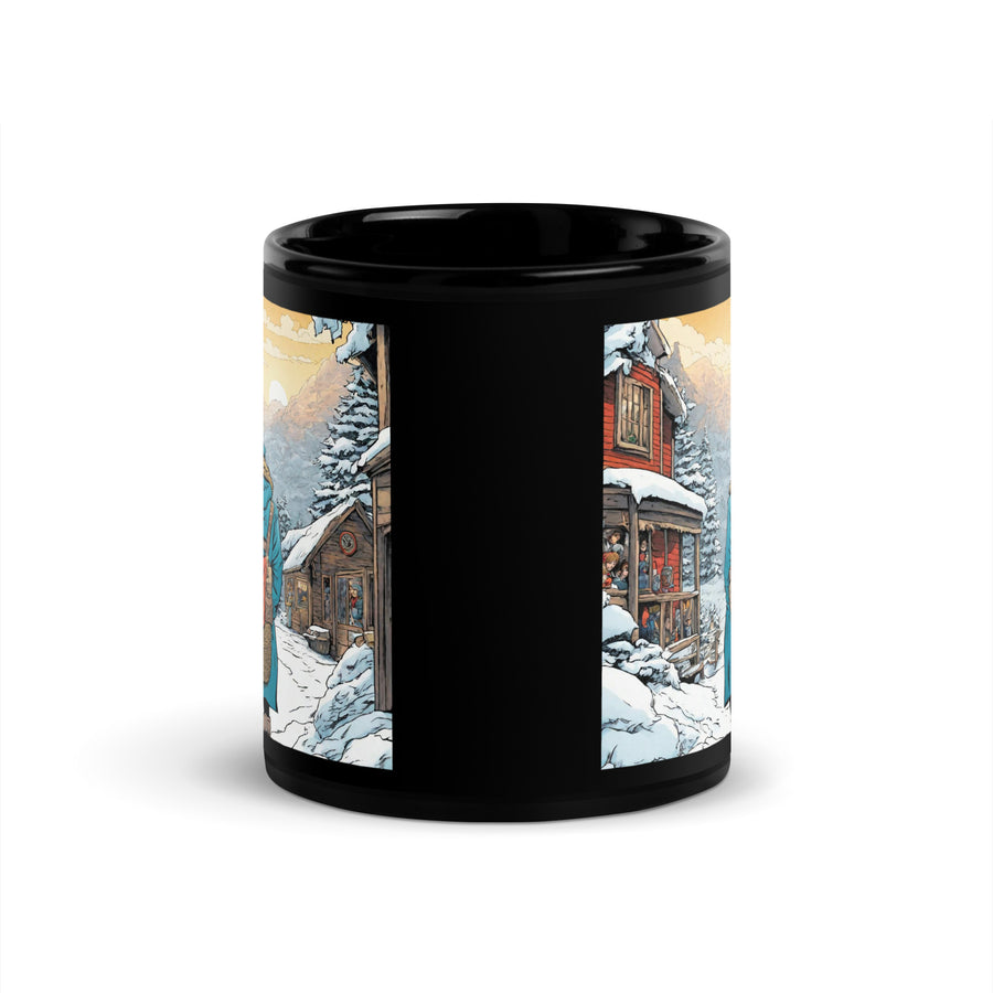 Black Glossy Mug - WhatUWant2Buy
