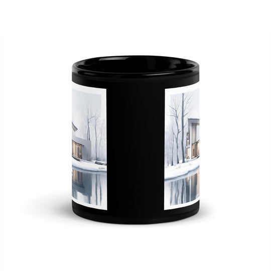 Black Glossy Mug - WhatUWant2Buy