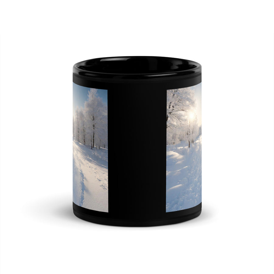 Black Glossy Mug - WhatUWant2Buy