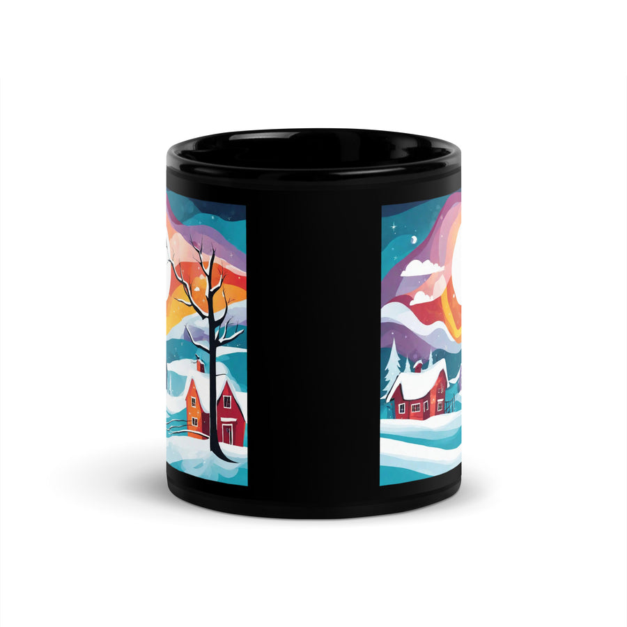 Black Glossy Mug - WhatUWant2Buy