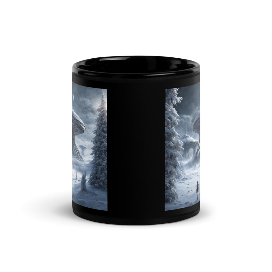 Black Glossy Mug - WhatUWant2Buy
