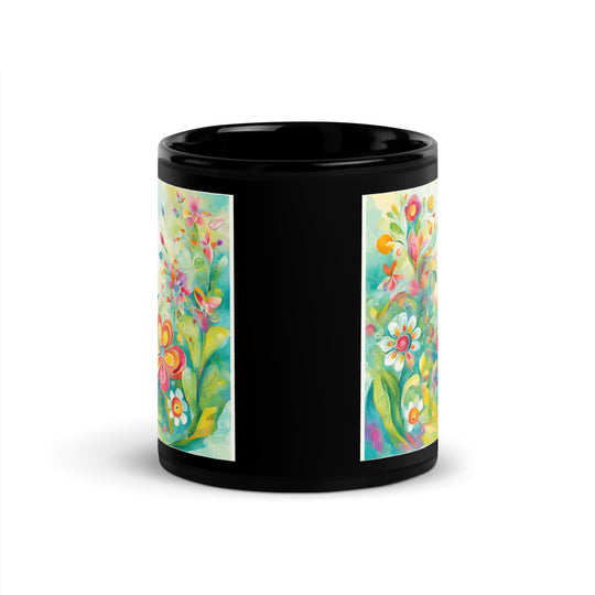 Black Glossy Mug - WhatUWant2Buy