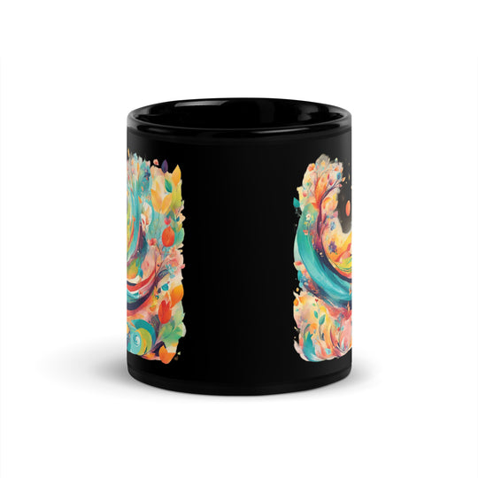Black Glossy Mug - WhatUWant2Buy