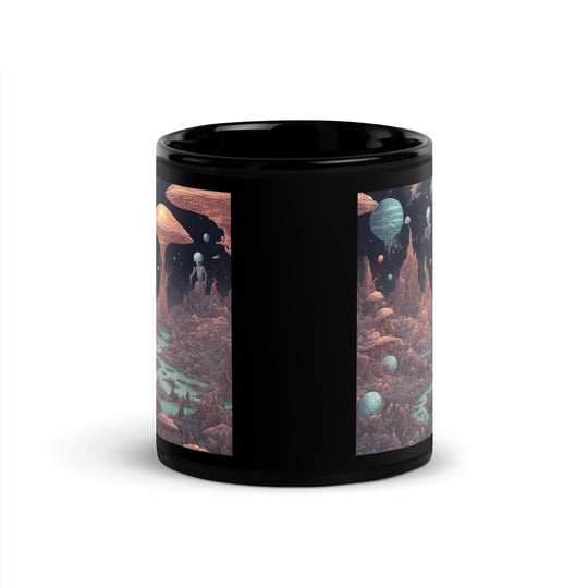 Black Glossy Mug - WhatUWant2Buy