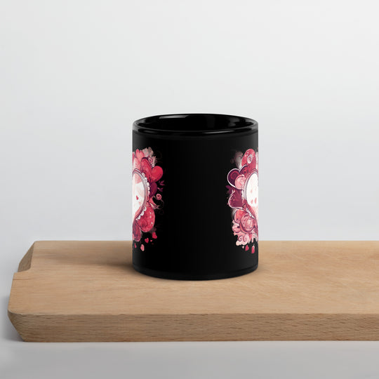 Black Glossy Mug - WhatUWant2Buy