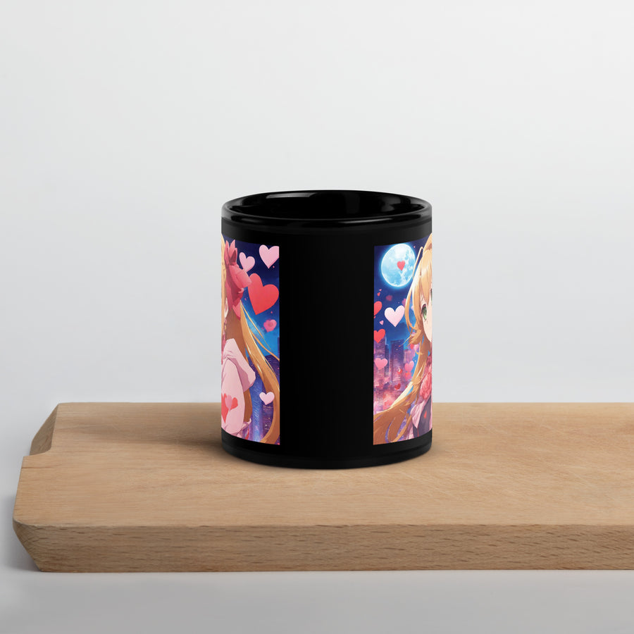 Black Glossy Mug - WhatUWant2Buy