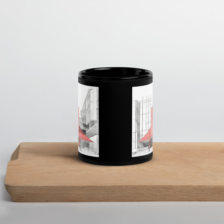 Black Glossy Mug - WhatUWant2Buy