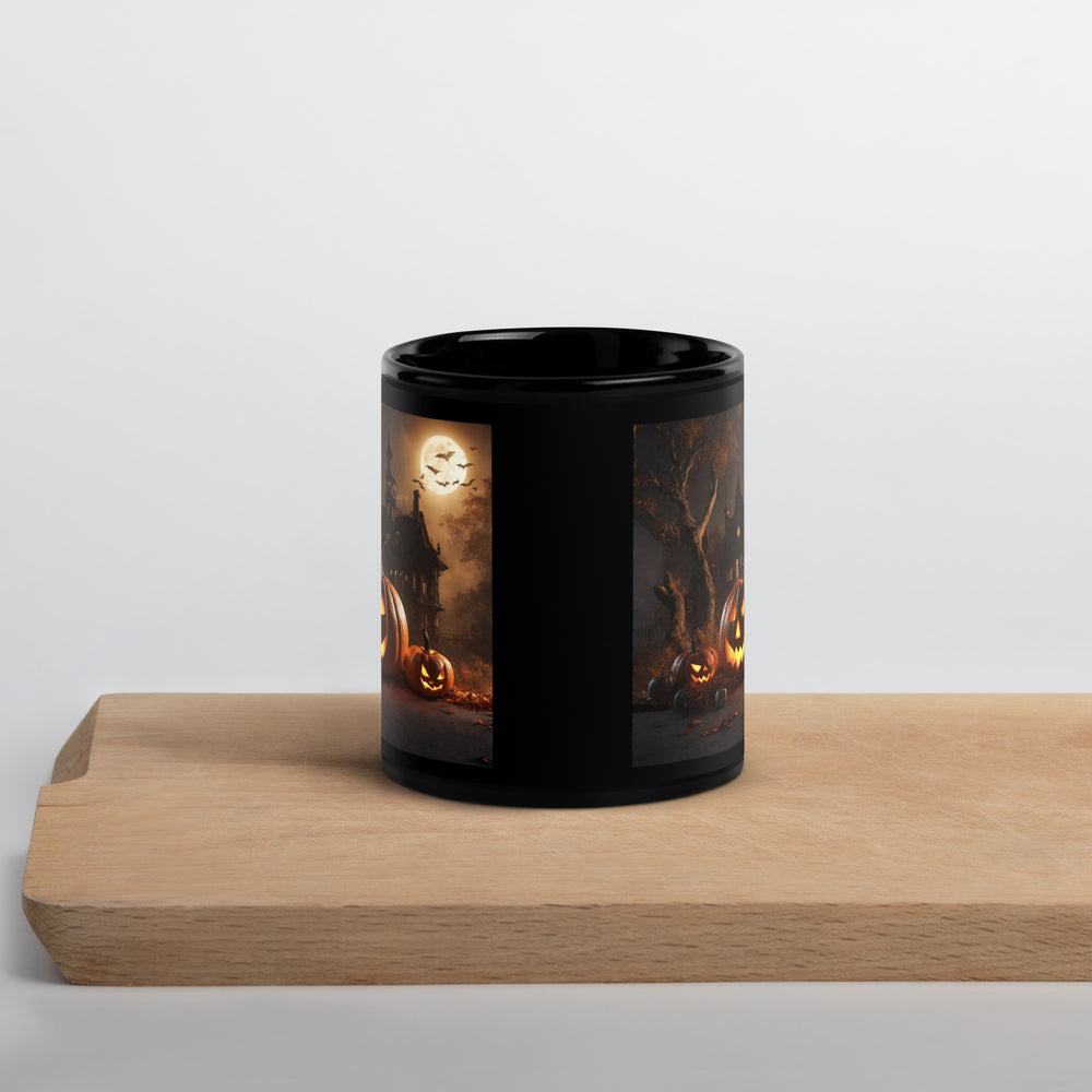 Black Glossy Mug - WhatUWant2Buy