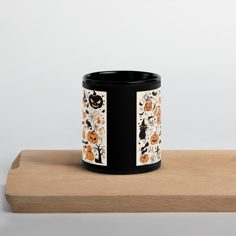 Black Glossy Mug - WhatUWant2Buy