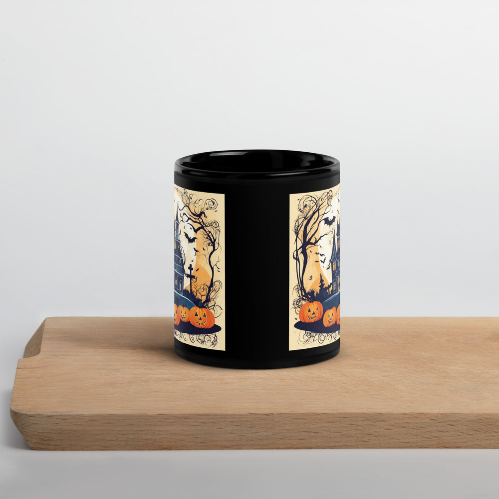 Black Glossy Mug - WhatUWant2Buy