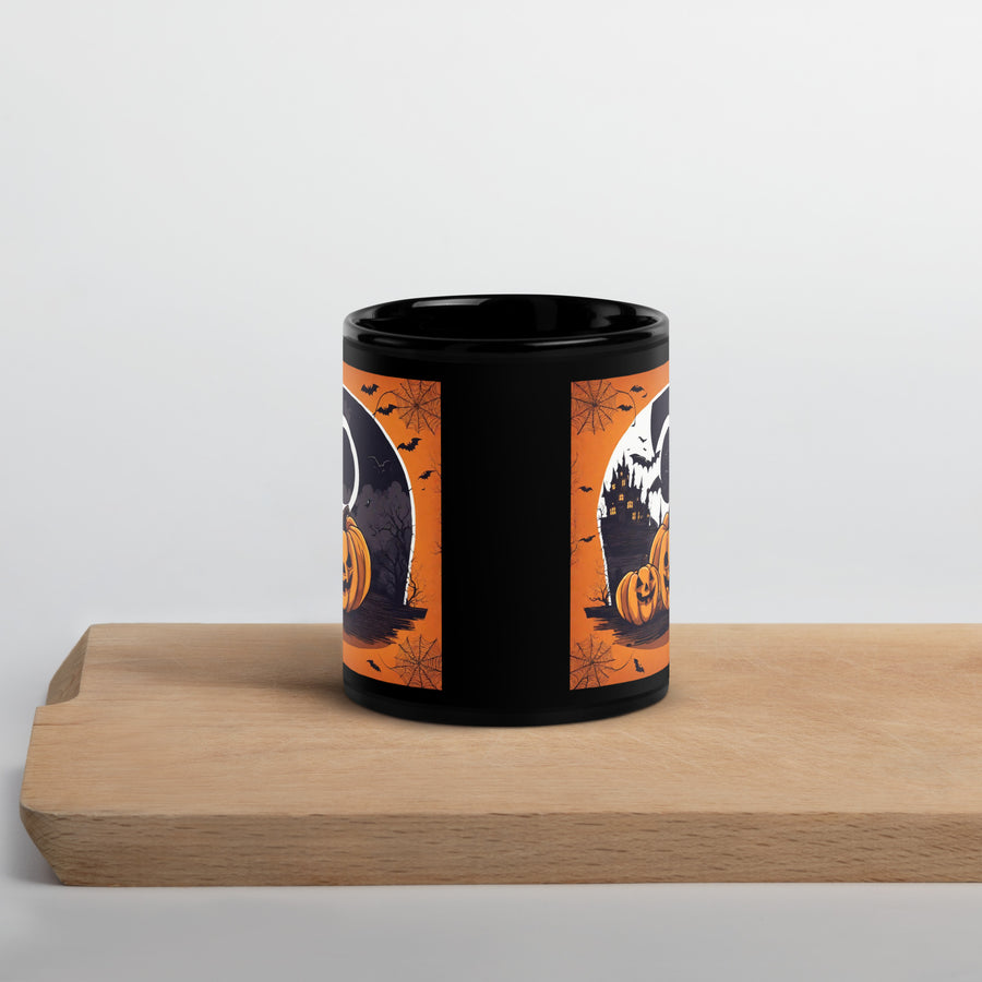 Black Glossy Mug - WhatUWant2Buy