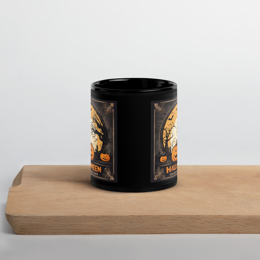 Black Glossy Mug - WhatUWant2Buy