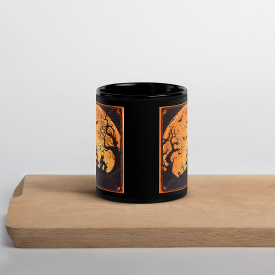 Black Glossy Mug - WhatUWant2Buy