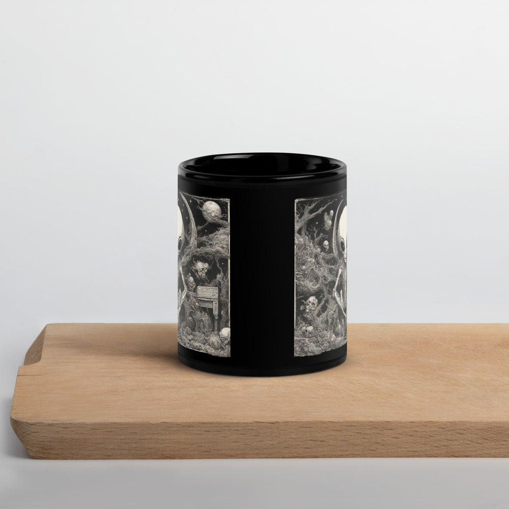 Black Glossy Mug - WhatUWant2Buy