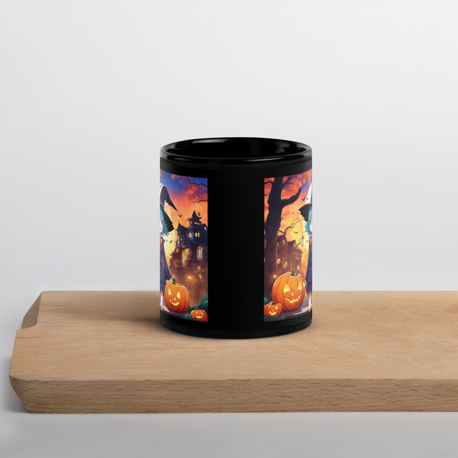 Black Glossy Mug - WhatUWant2Buy