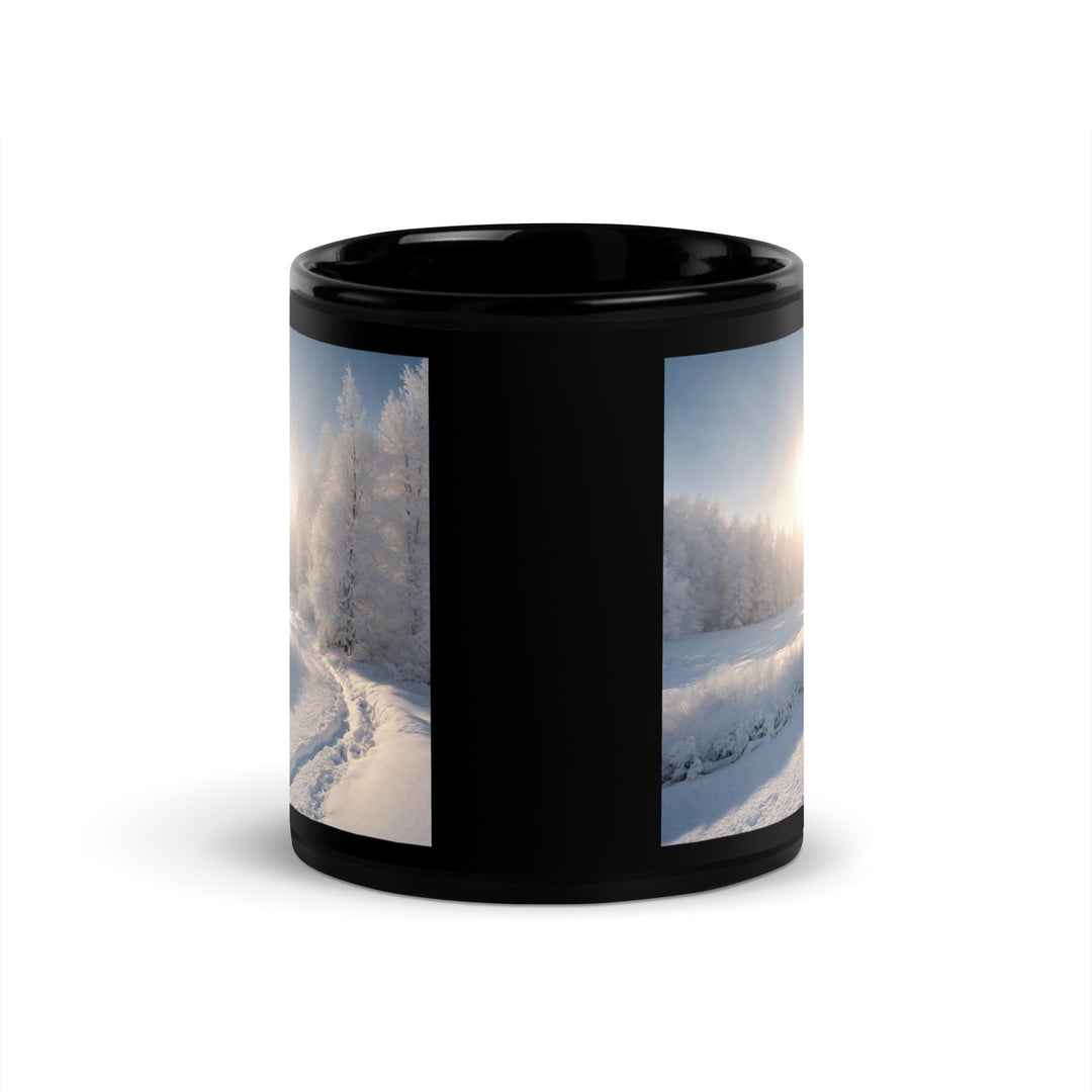 Black Glossy Mug - WhatUWant2Buy
