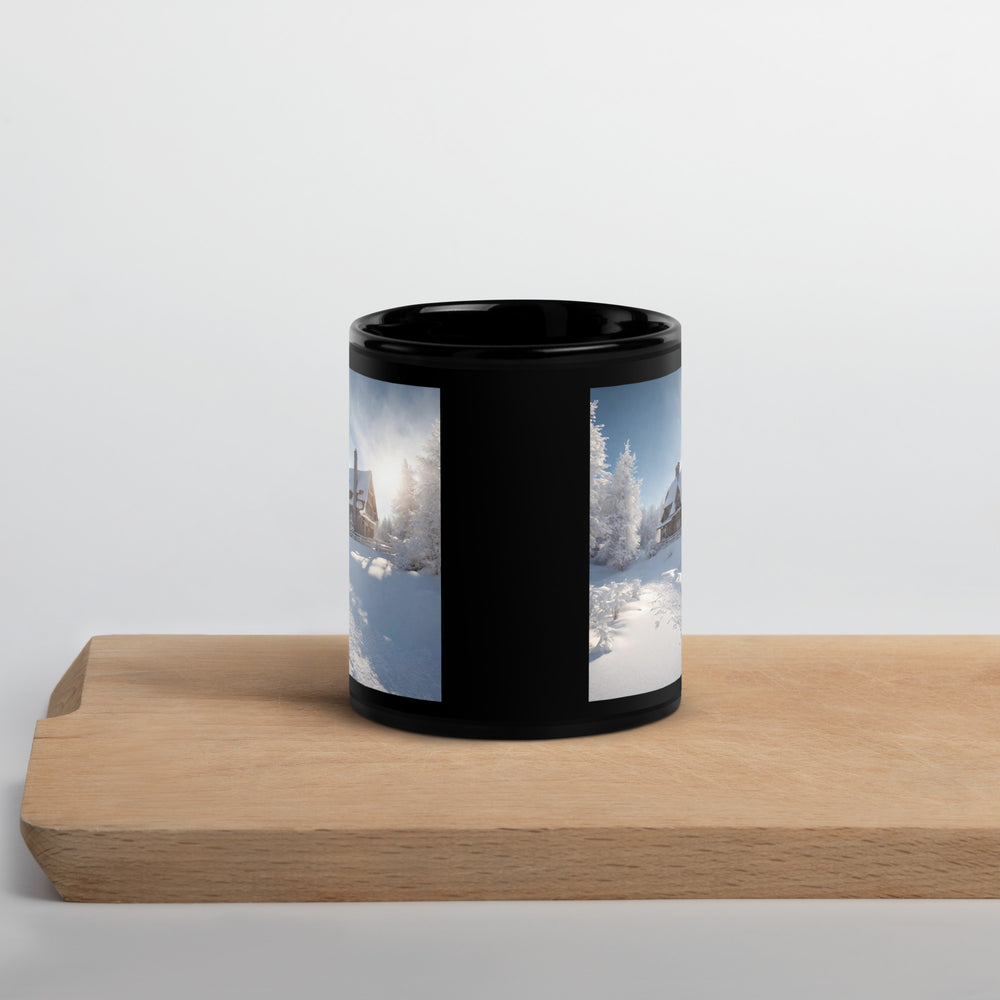 Black Glossy Mug - WhatUWant2Buy