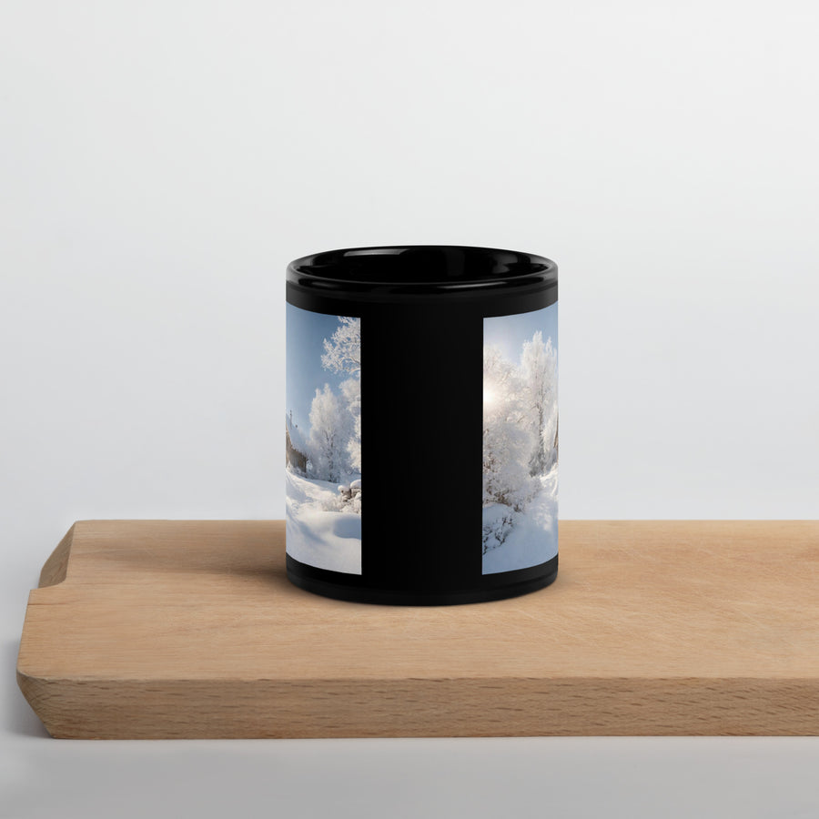 Black Glossy Mug - WhatUWant2Buy