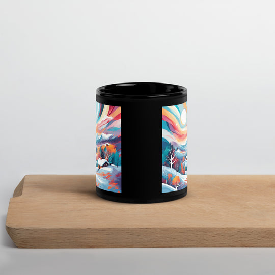 Black Glossy Mug - WhatUWant2Buy