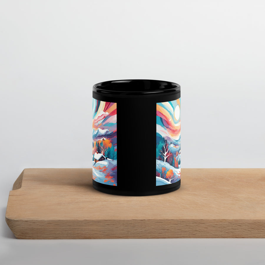 Black Glossy Mug - WhatUWant2Buy