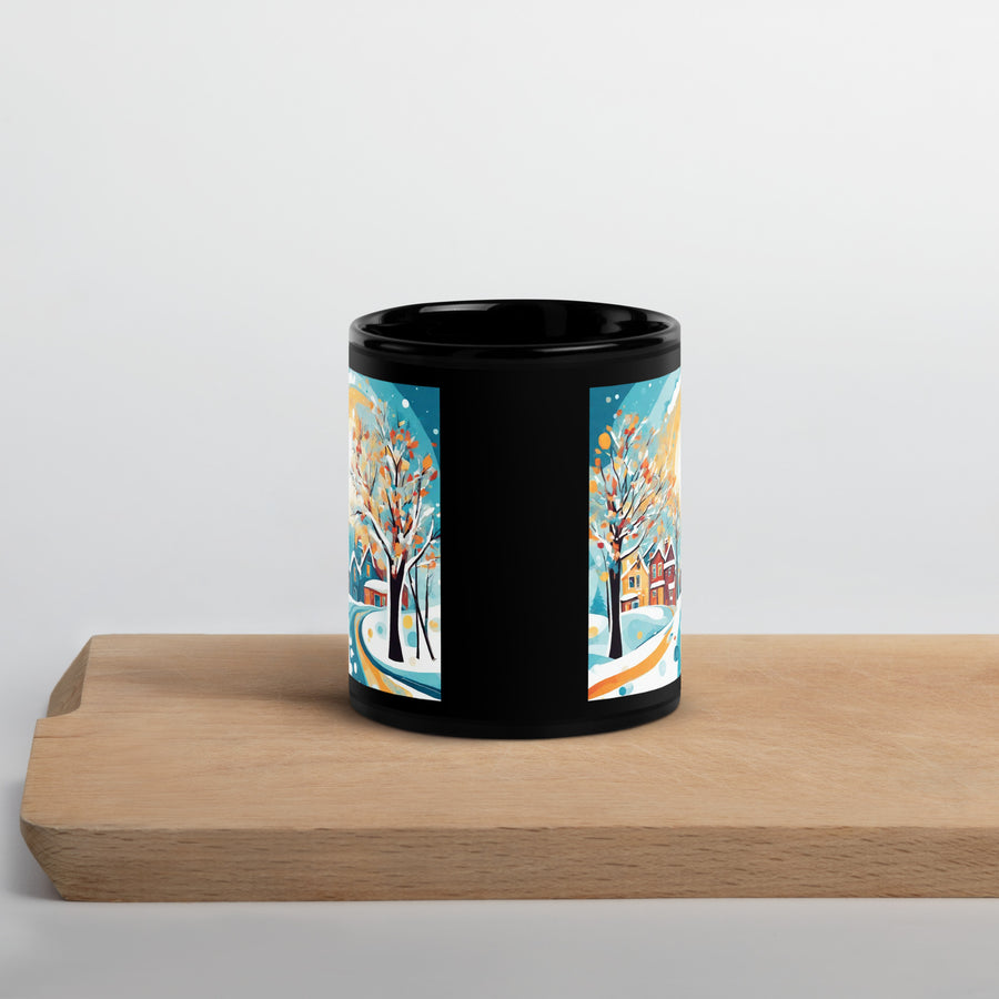 Black Glossy Mug - WhatUWant2Buy