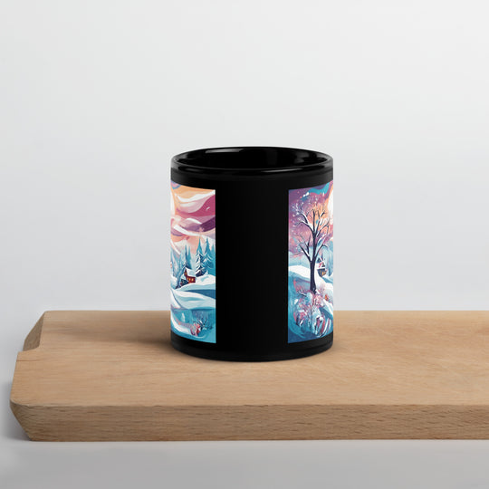 Black Glossy Mug - WhatUWant2Buy