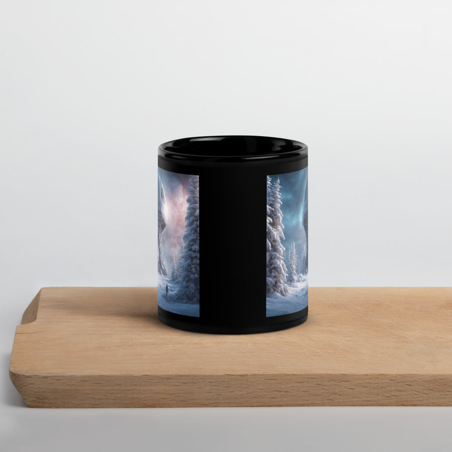 Black Glossy Mug - WhatUWant2Buy