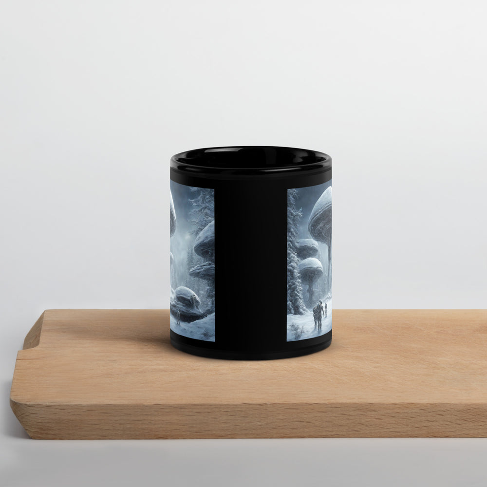 Black Glossy Mug - WhatUWant2Buy