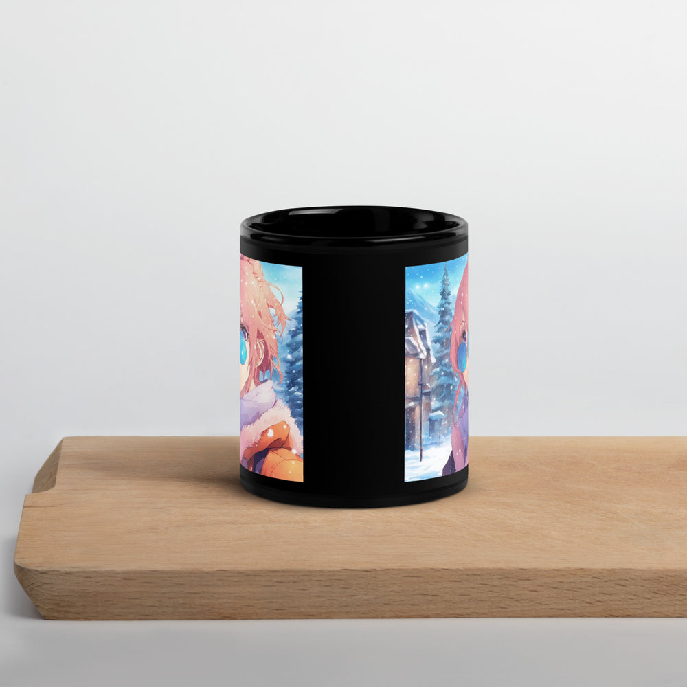 Black Glossy Mug - WhatUWant2Buy