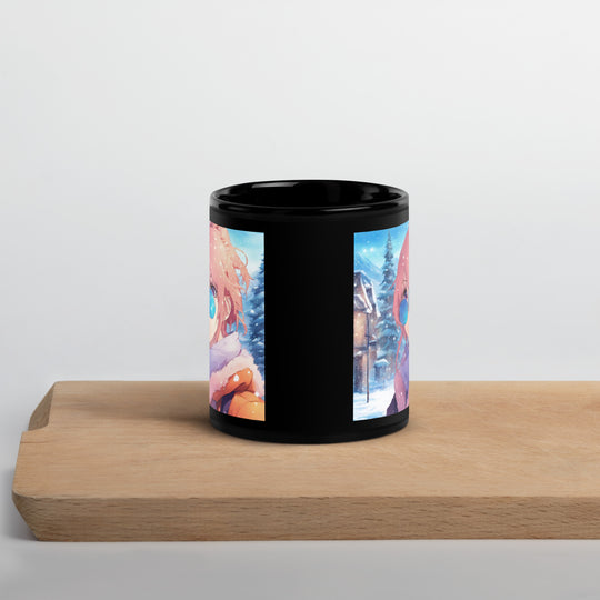 Black Glossy Mug - WhatUWant2Buy