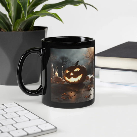 Black Glossy Mug - WhatUWant2Buy