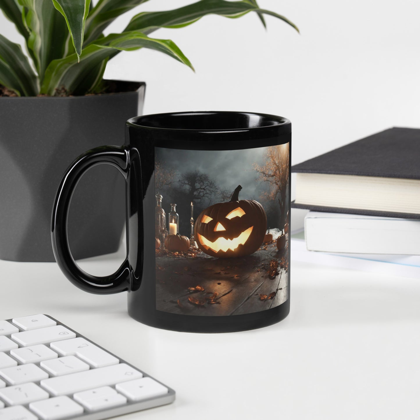 Black Glossy Mug