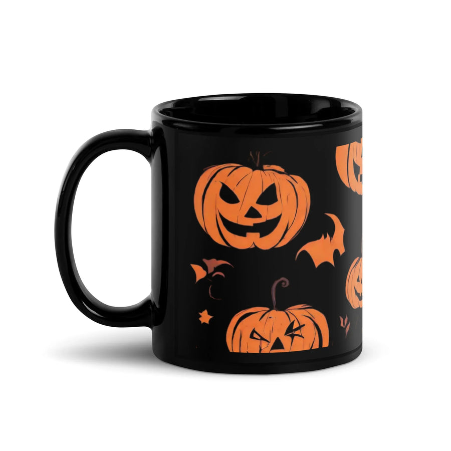 Black Glossy Mug - WhatUWant2Buy