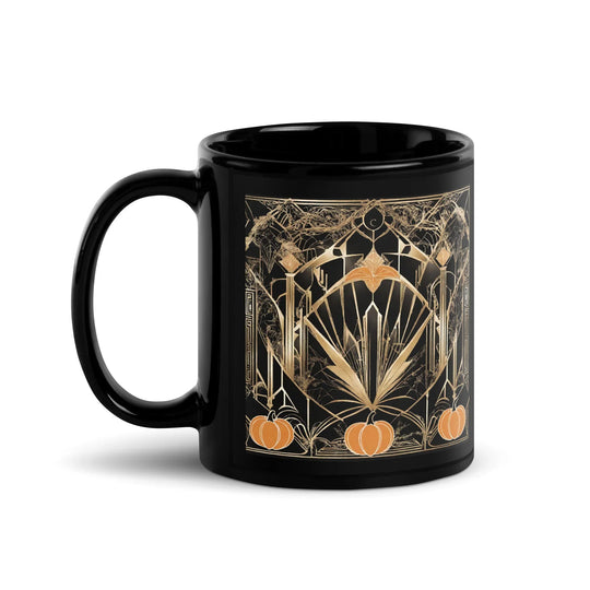 Black Glossy Mug - WhatUWant2Buy