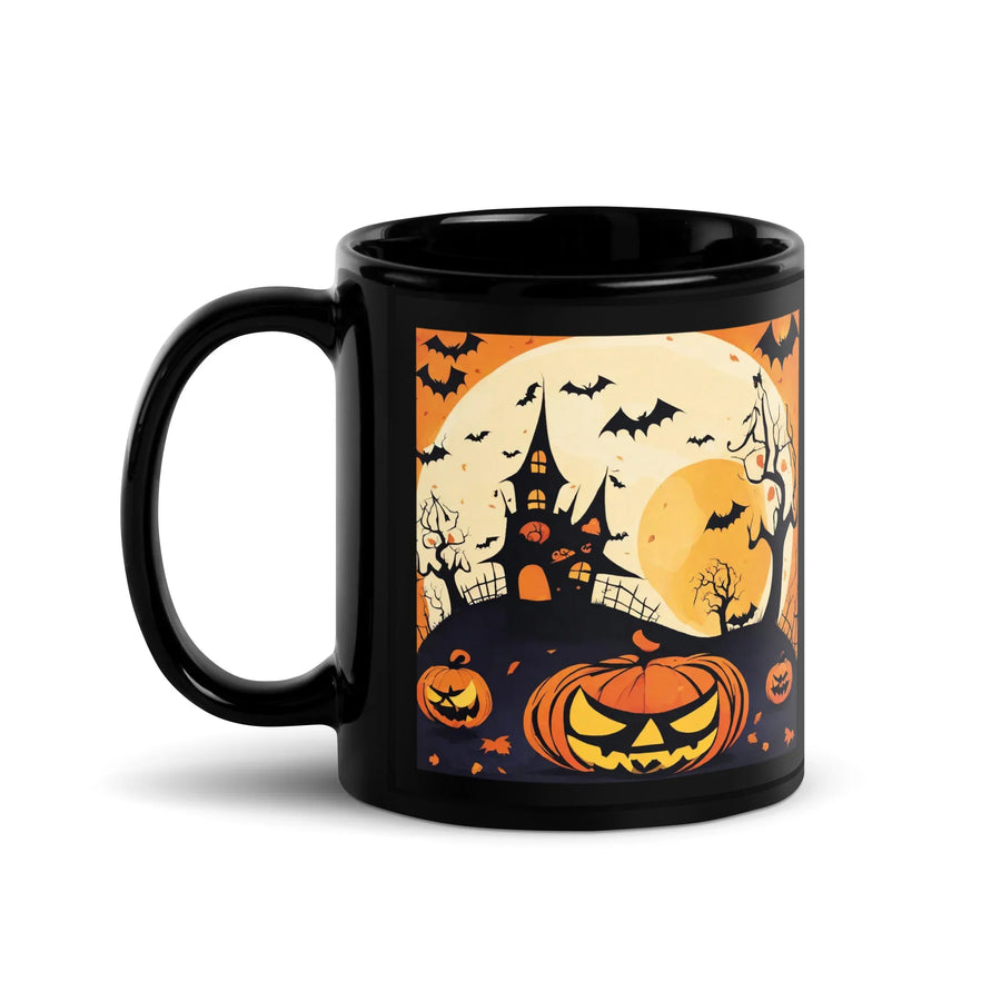 Black Glossy Mug - WhatUWant2Buy