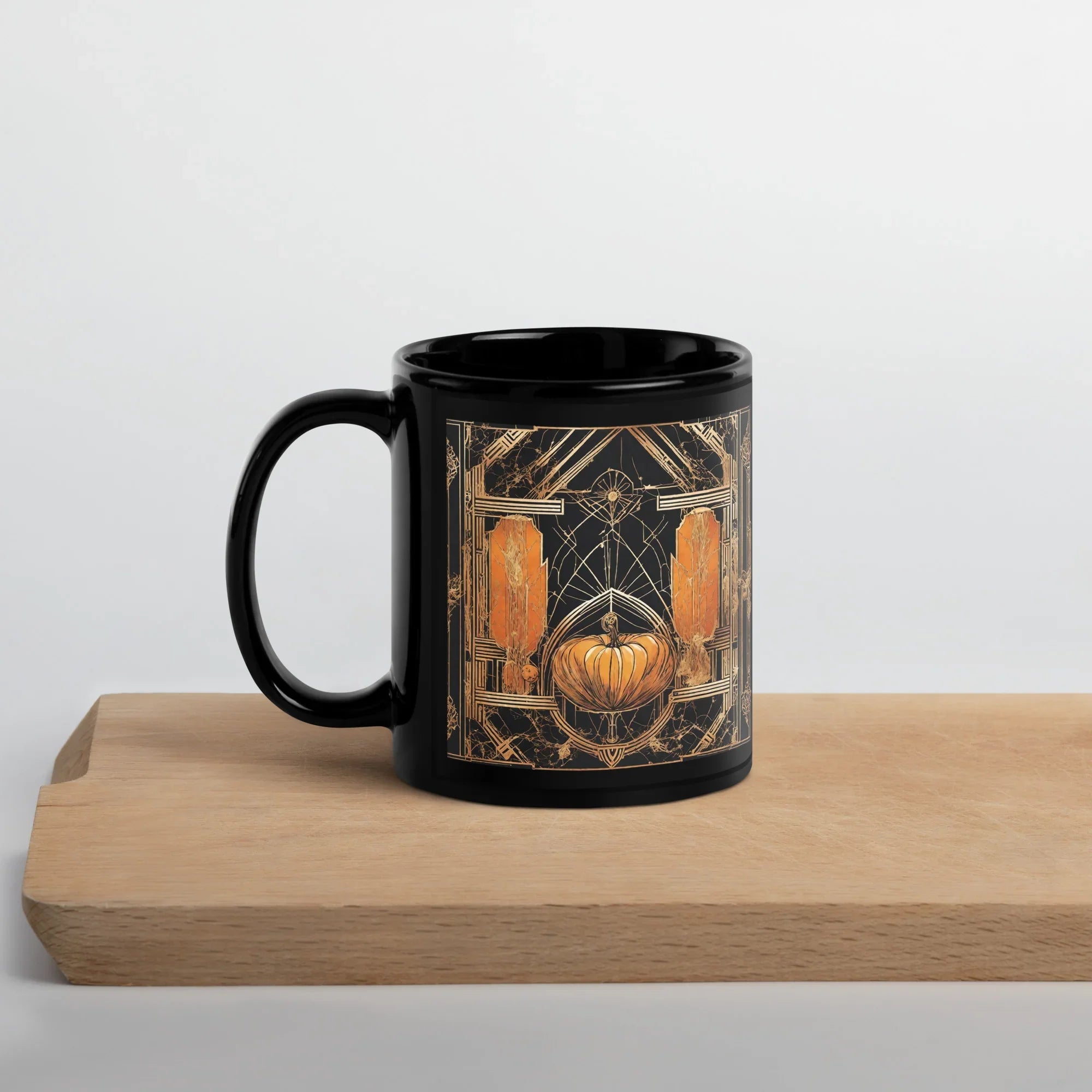 Black Glossy Mug - WhatUWant2Buy