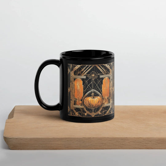 Black Glossy Mug - WhatUWant2Buy