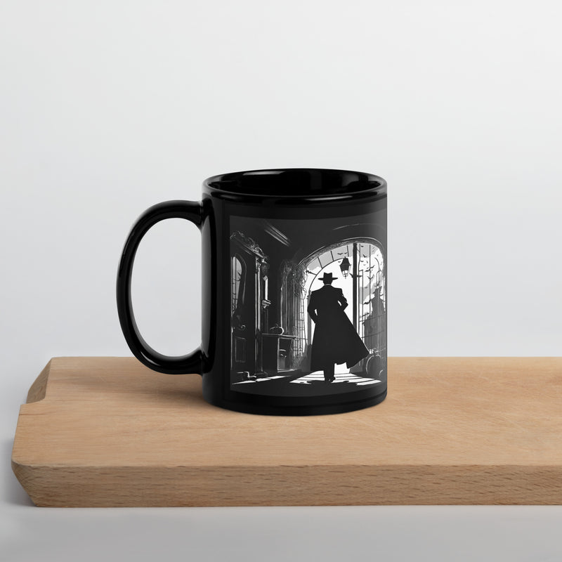 Black Glossy Mug - WhatUWant2Buy