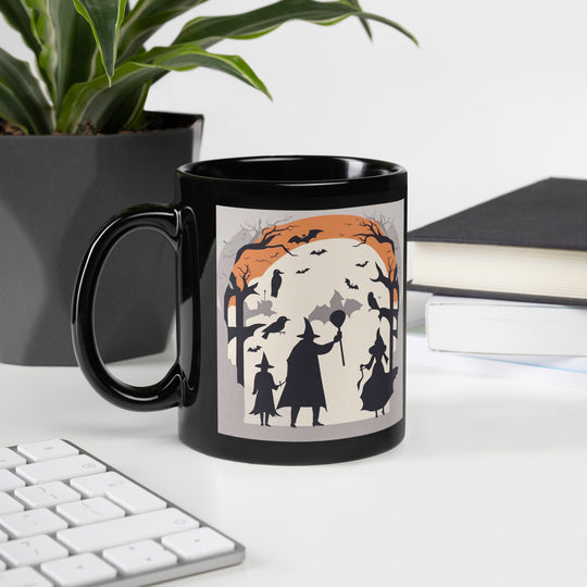 Black Glossy Mug - WhatUWant2Buy