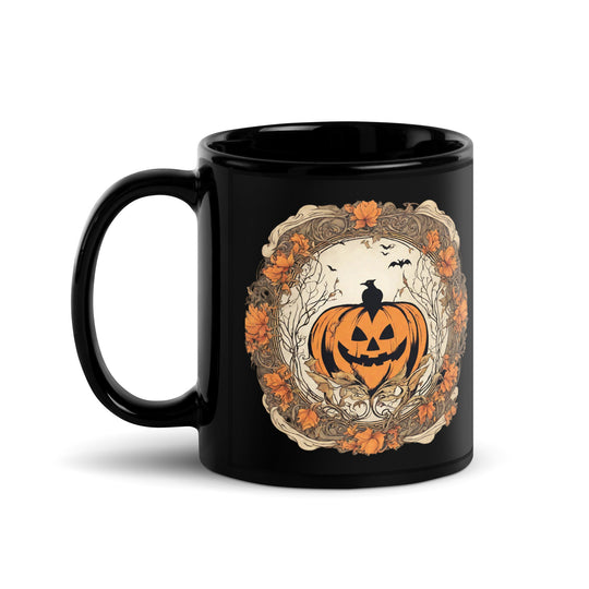 Black Glossy Mug - WhatUWant2Buy